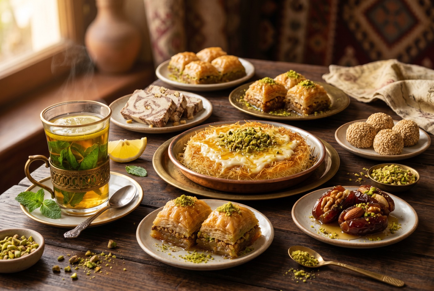 Beilagen & Süßes — orientalische Desserts